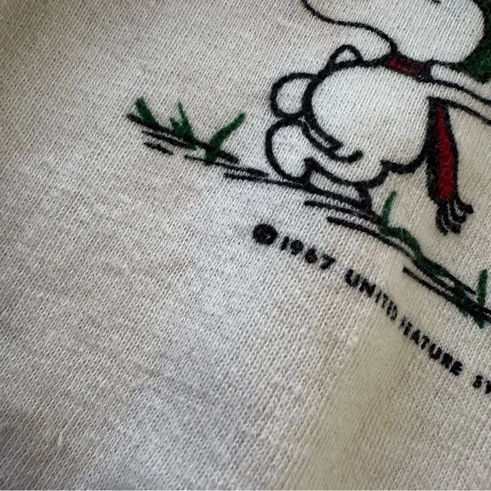 1967 VTG Toddler Snoopy Flying Ace Hoodie – Peanuts Novelty Aviator Hood (2T–3T)